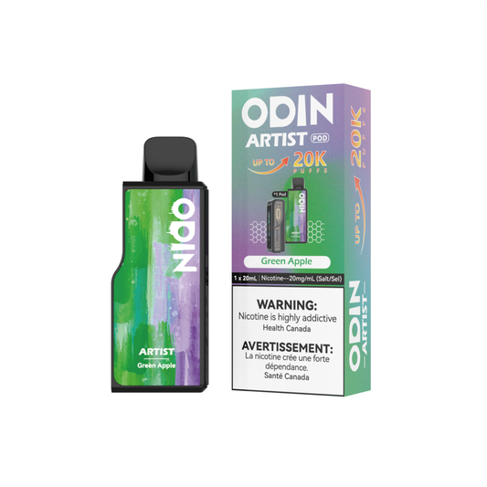 ARTIST Green Apple  20k Prefilled Pod