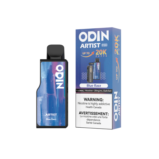 ARTIST Blue Razz 20k Prefilled Pod