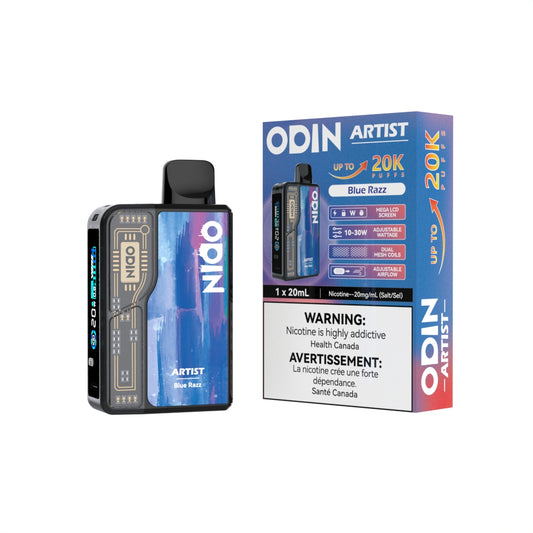 ARTIST Blue Razz kit+pod 20K Puffs