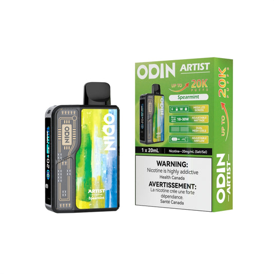 ARTIST Sprear Mint kit+pod 20K Puffs