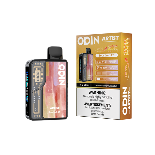 ARTIST Sour Lush Gummy kit+pod 20K Puffs